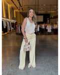 Calça Pantalona Barra Fenda