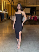 Vestido Suplex Fenda