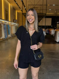 Conjunto Tricô Short e Suéter