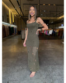 Vestido Tricô Carol