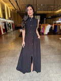 Vestido Longo Cris - LANÇAMENTO