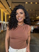 Blusa Assimétrica Fashion